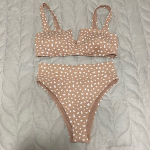 Aerie pique bikini set